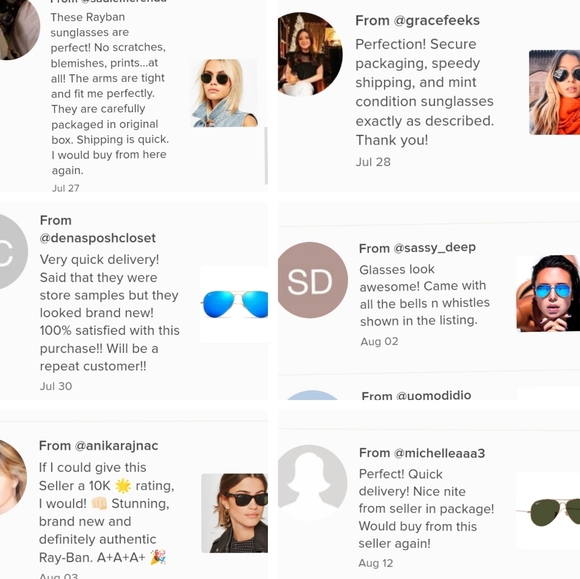 RayBan (Store Display) Wayfarer Blue Mirror RB2140 - Picture 12 of 17